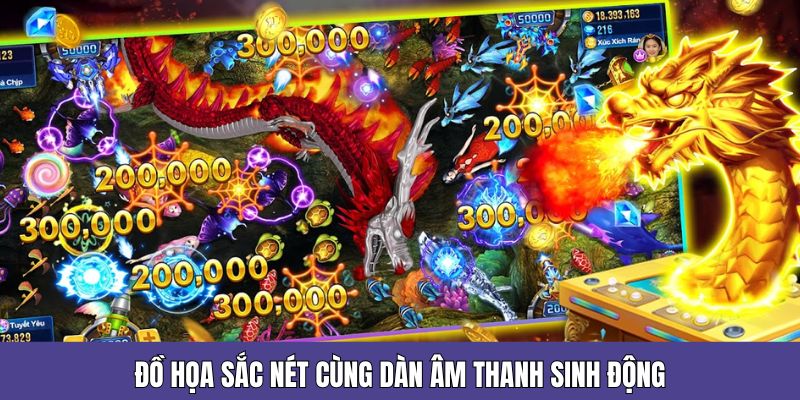 Game săn cá long vương có đồ họa bắt mắt